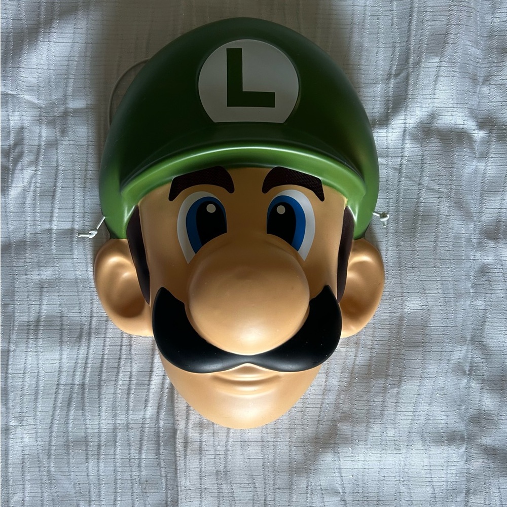 Nintendo Luigi Green and Black Character Mask